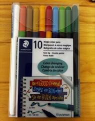 Staedtler 10 Magic Color Pens/Color Changing Pens