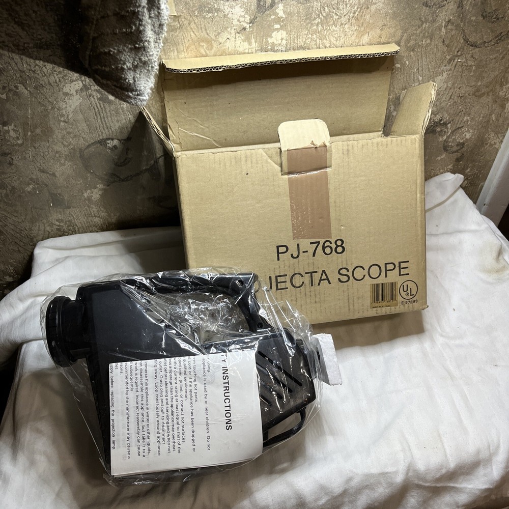 Vintage Projecta Scope PJ768 Art Drawing Tracing Projector Project New