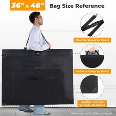 Nicpro Light Weight Art Portfolio Bag, 36 x 48 Extra Large 36 x 48 inches