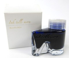 Bungubox Ink Tells More 30ml – Imperial Purple Royal Bluish Glass Boot Bottle
