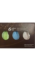 Gansai Tambi Pearl Colors Watercolor Paint Set 6 Count Pack of 1 Metallic