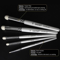 Dry Brush Miniature Painting, 5 Sizes Drybrush Set for Miniature 40K Citadel Mod