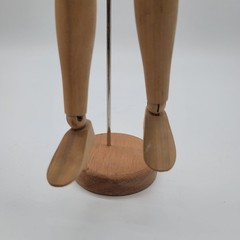 17.5″ Wooden Artist Mannequin Articulated Drawing Figure w Stand Large