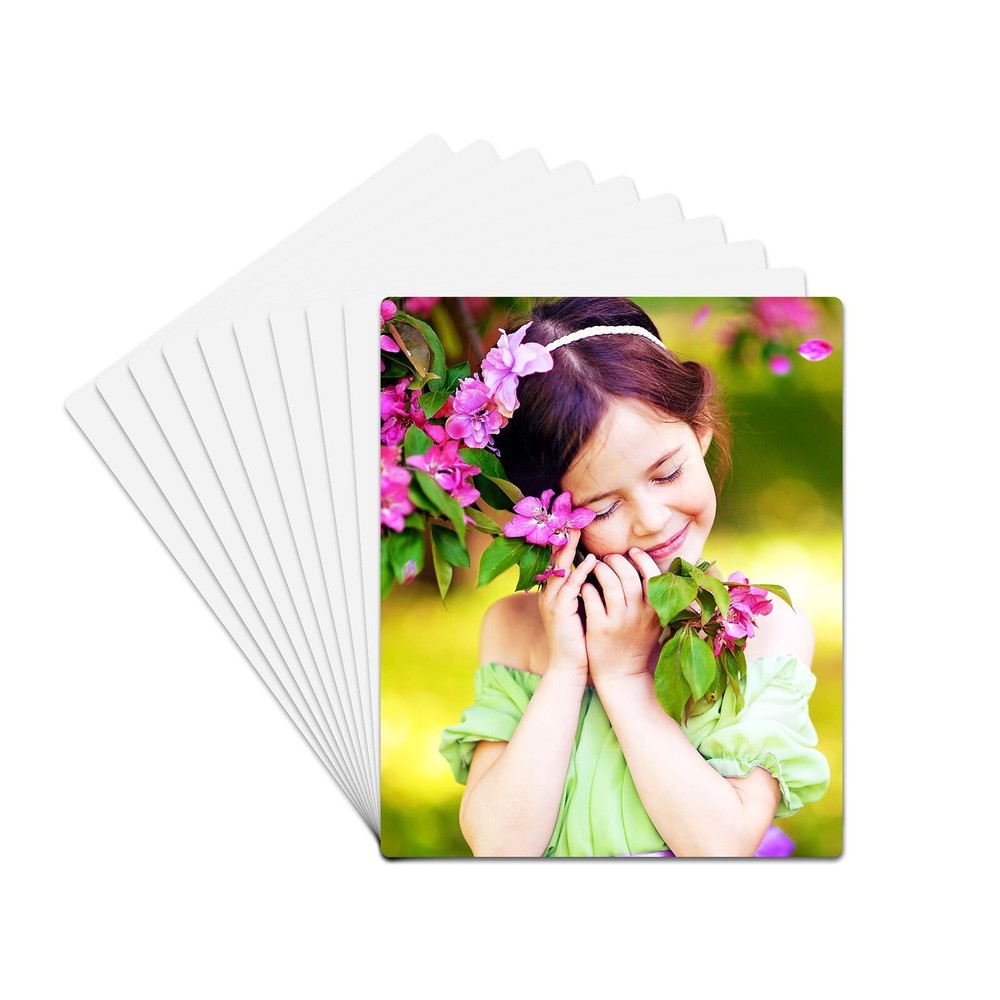 10 Pcs 6×8 Inch Metal Sublimation Photo Blanks Wall Frame Poster for Bedroom