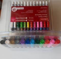 Craft Smart Paint Pens Oil Broad & Medium Line Assorted Colors 36 Piece *NEW*