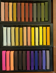Artists Loft Soft Oil Pastels Wood Box Set of 72 Assorted Colors – NEW Sealed