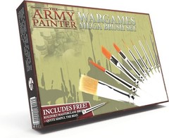The Army Painter – Wargames Mega Brush Set – Brand New, Factory Sealed