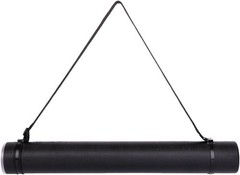 Adjustable Waterproof Poster Storage Tube 24″-40″ Black for Artwork & Blueprints