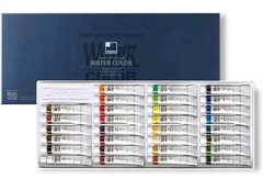 SHINHAN Professional Artist Grade Watercolor Paint Set 30 Colors 7.5ml Tube NEW