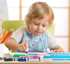 Rarlan Washable Markers Bulk, for 1 Count (Pack of 144), Multicolor