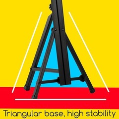 Premium Aluminum Tripod Tabletop Easel Adjustable Height Art Display Holder New