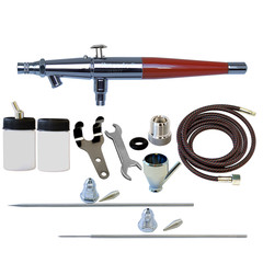 Paasche VL-3AS (Formerly VL-SET) Double Action Siphon Feed Airbrush Set