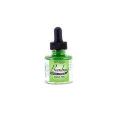 Dr Ph Martin’s Bombay India Ink 12BY Grass Green 1.0 oz Ink Bottle Genuine