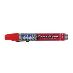 Dykem – BRITE-MARK® 40 Threaded Cap Valve Action Permanent Paint Markers