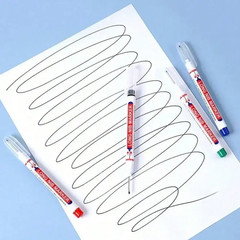 5/10/20Pcs Deep Hole Long Nib Head Markers for Metal Perforating Pen Waterproof