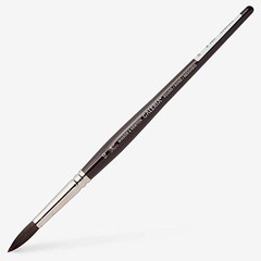 Galeria Round Short Handle Brush, Size 10 #10 Round – Short Handle