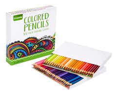 Crayola Adult Colored Pencil Set (100ct), 1 Count (Pack of 1), multicolor