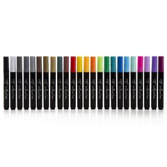 Brilliant Bee Acrylic Paint Pens Color Markers For Rock Glass Ceramic Wood