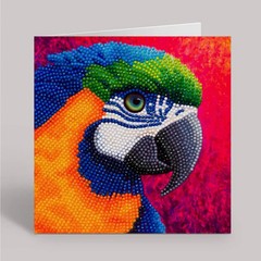 CraftBuddyUS CCK-A86: “Paradise” Crystal Art Card 18 x 18cm