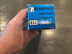 GRUMBACHER #853 Chrome Plated Canvas Stretching Pliers Tool w/Original Box NOS