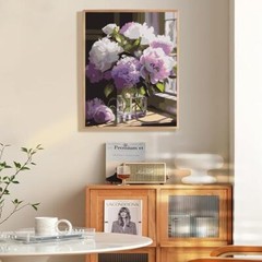 Paint by Numbers Kit for Adults Beginner, Flower Adult Paint by Number LKOP004