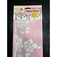 90s Vintage- Stencil Magic By Delta- Wild Roses Trim No. 95 165 0012 NWT