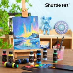 Chameleon Acrylic Paint Set, 20 Iridescent Colors, 60ml Bottles for Artists &…