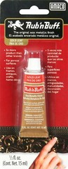 GOLD LEAF Rub ‘n Buff Metallic Leafing Finish TUBE Frame Furniture Repair 76361A