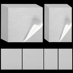 300 Pieces Diamond Painting Release Paper 15 x 15 cm and 15 x 300PCS, White