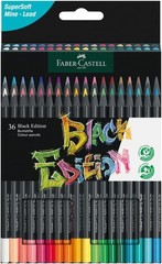 Faber-Castell Black Edition: 36 Pack Colored Pencils for Stunning Art Creations