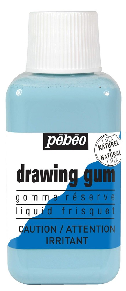Liquid Latex Masking Fluid Drawing Gum 250ml Bottle Dries Quickly for Watercolor