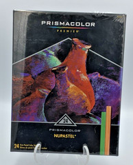 Prismacolor Premier NuPastel 24-Color Set, Firm Pastel Color Sticks, New Sealed