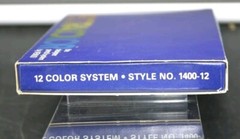 New NOS Faber Castell SPECTRACOLOR by Venus 12 pc color pencil set #1400-12 USA
