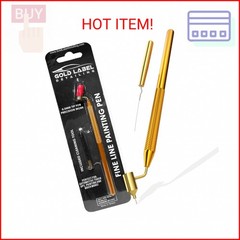 Gold Label Detailing Fine Line Fluid Writer Paint Applicator Pen | Precision Tou