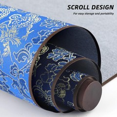 Magic Water Writing Canvas,34.6x15Inch Large Scroll Reusable Calligraphy Draw…