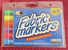 LOTS Fabric Markers 9 packages Marvy Uchida Markers New great for resell