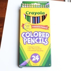 Crayola 68-4024 Long Colored Pencils – Pack of 24