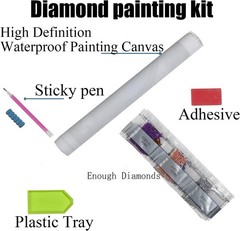 JFYHAB Diamond Art Painting Kits for Adults, 12×16 inches, SHHH I am gaming