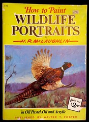 Vtg Walter T Foster HOW TO PAINT WILDLIFE PORTRAITS In Oils Pastels & Acrylic