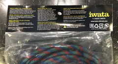 Iwata Airbrushes Braided RG-3 and W-100 Air Hose 10′ IWABT010 HH