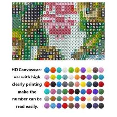 DIY 5D Diamond Art, Rhinestone Sequin Art Kits -Choose Rose, Moon, Dog, Yorkie