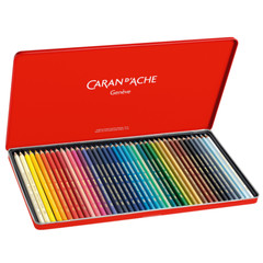 Caran d’Ache Supracolor Artist Quality Soft Water Soluble Colour Pencil 40 Set