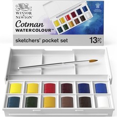 Winsor & Newton Cotman Watercolor Paint 3.17 Ounce (Pack of 1), Multicolor