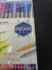 Staedtler 3200TB72 72ct Double Ended Fiber-Tip Pens (3.0mm & 0.5-0.8mm) Item#