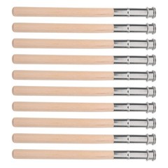 10Pcs Portable Wooden Pencil Extender Holders for Sketch Colored Pencils