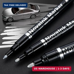 3Pcs Silver Liquid Mirror Chrome Markers Permanent Art Liquid Chrome Marker Set,