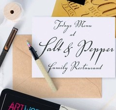 Artworx Juego de bolígrafos de caligrafía – Kit introductorio de escritura .
