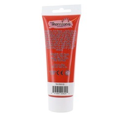 Thornton’s Art Supply Acrylic Paint Tube, 120ml (4.0oz), Vermilion