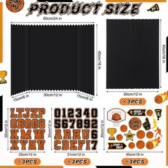 3 Set Basketball Senior Night Gifts Senior 2026 Photo Display Board 24″ X 16″ Tr
