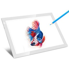 A4 LED Tracing Light Pad UltraThin Adjustable Brightness USB Artcraft Sketching